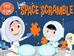 ເກມ Earth to Luna! Luna's Space scramble
