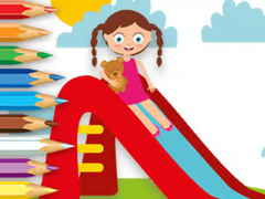 ເກມ Coloring Book: Playing Slide