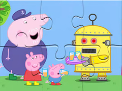 ເກມ Jigsaw Puzzle: Peppa Robot