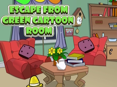 ເກມ Escape from Green Cartoon Room