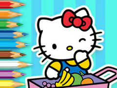 ເກມ Coloring Book: Hello Kitty Market