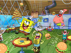 ເກມ Jigsaw Puzzle: SpongeBob SquarePants Work Time