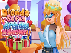 ເກມ Blonde Sofia Birthday Makeover