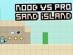 ເກມ Noob vs Pro Sand island