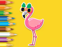 ເກມ Coloring Book: Flamingo