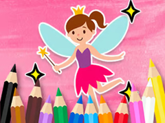 ເກມ Coloring Book: Little Pretty Fairy