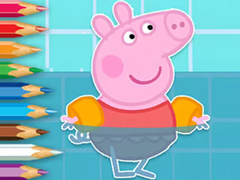 ເກມ Coloring Book: Peppa Swimming