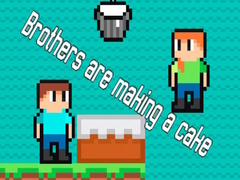 ເກມ Brothers are making a cake