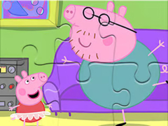 ເກມ Jigsaw Puzzle: Daddy Pig Dancing