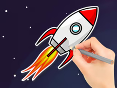 ເກມ Coloring Book: Flying Rocket