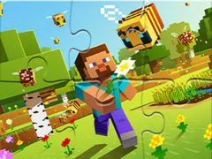 ເກມ Jigsaw Puzzle: Mine Blockman