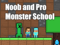 ເກມ Noob and Pro Monster School