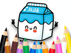 ເກມ Coloring Book: Milk