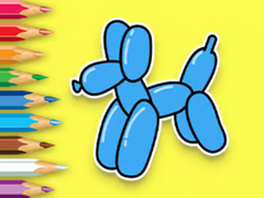 ເກມ Coloring Book: Balloon Puppy