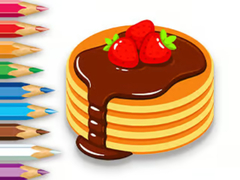 ເກມ Coloring Book: Strawberry Pancake