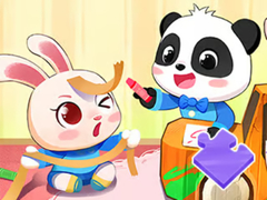 ເກມ Jigsaw Puzzle: Baby Panda Play Time