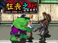 ເກມ Crazy Zombie 7.0 Super Heroes 2
