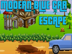 ເກມ Modern Blue Car Escape