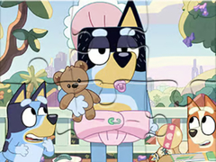 ເກມ Jigsaw Puzzle: Bluey Play Time