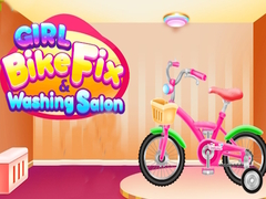 ເກມ Girl Bike Fix & Washing Salon