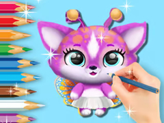 ເກມ Coloring Book: Cute Fluvsies