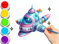 ເກມ Coloring Book: Space Travel