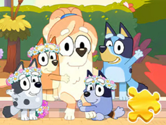 ເກມ Jigsaw Puzzle: Bluey Sweet Portrait