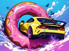 ເກມ Roof Car Stunt