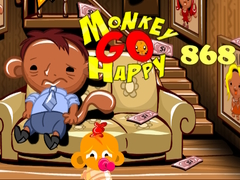 ເກມ Monkey Go Happy Stage 868