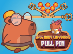 ເກມ Save Baby Capybaras Pull Pin