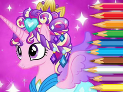 ເກມ Coloring Book: Pony Princess