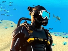 ເກມ Underwater Survival Deep Dive