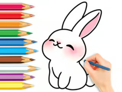 ເກມ Coloring Book: Cute Rabbit