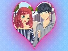 ເກມ Romantic Anime Couples Dress Up Game