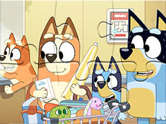 ເກມ Jigsaw Puzzle: Bluey Shopping Day