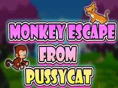 ເກມ Monkey Escape from Pussy Cat