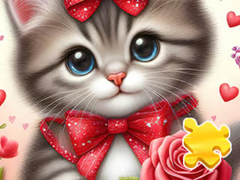 ເກມ Jigsaw Puzzle: Rose Cat