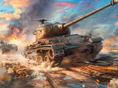 ເກມ Battle Tanks Firestorm