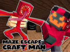 ເກມ Maze Escape: Craft Man