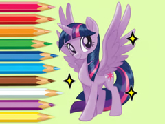 ເກມ Coloring Book: Twilight Sparkle