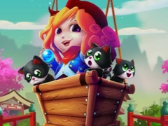 ເກມ Save The Cats Bubble Shooter
