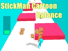 ເກມ StickMan Cartoon Balance