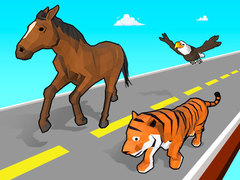 ເກມ Animal Transform Race