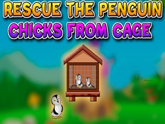 ເກມ Rescue the Penguin Chicks from Cage