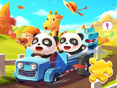 ເກມ Jigsaw Puzzle: Baby Panda Autumn