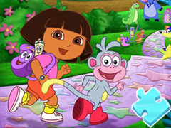 ເກມ Jigsaw Puzzle: Dora The Explorer