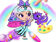 ເກມ Coloring Book: Shiny Princess