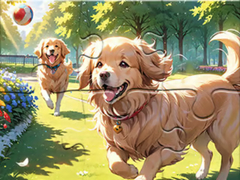 ເກມ Jigsaw Puzzle: Puppy Fun
