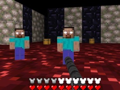 ເກມ Herobrine's Catacombs 3D