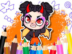 ເກມ Coloring Book: Avatar World Cute Devil